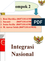 Dokumen - Tips - PPT Integrasi Nasional Dari Kelompok 2 Prodi Pend BK Unsri