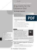 1-1 Arguments For The Existence of God The Design Argument