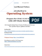 Introduction To Operating System