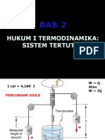 5 Hukum I Termodinamika Pada Sistem Tertutup