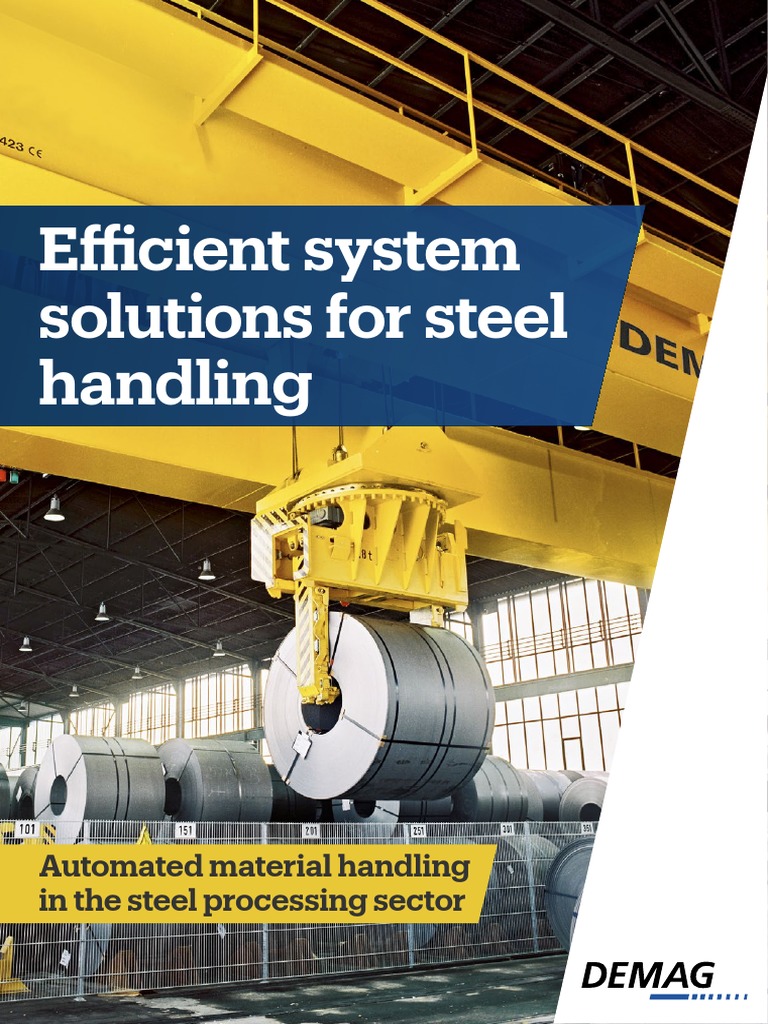 Demag Steel Processing Crane | PDF | Crane (Machine) | Automation