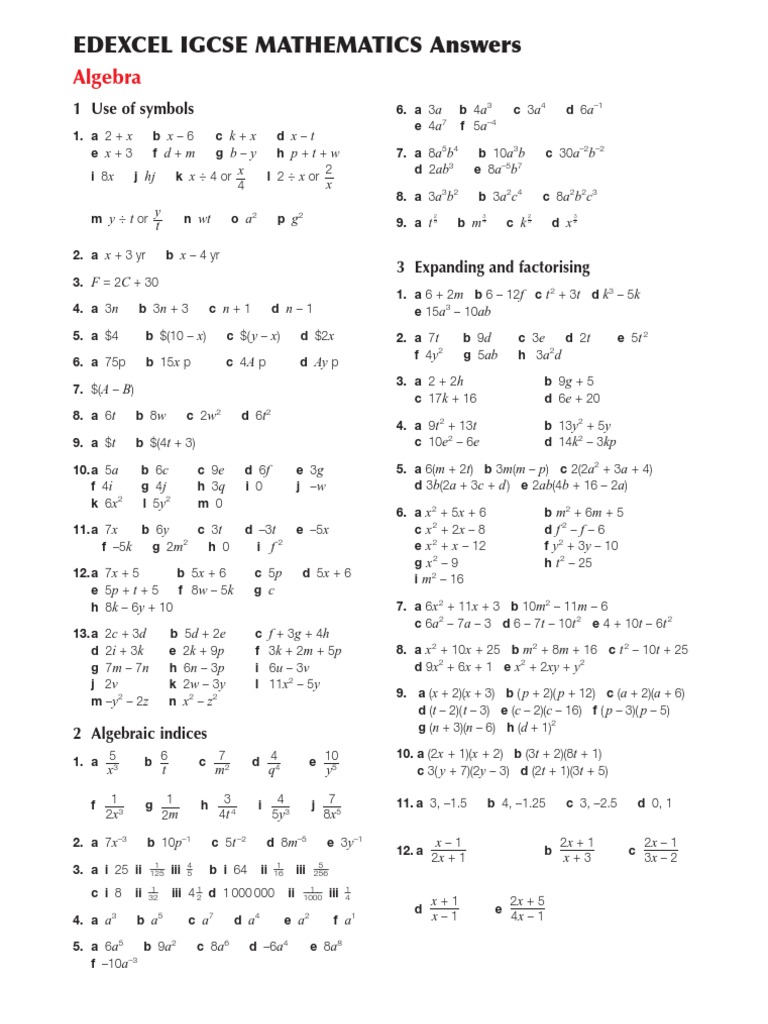 Ed Excel Algebra Answers Slope Mathematical Analysis