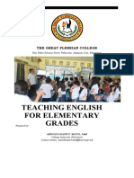 Module English For Elementary Grades