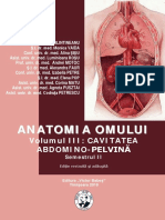 Anatomia Omului Volumul III Cavitatea Abdomino Pelvina eBook