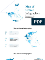 Map of Greece Infographics by Slidego