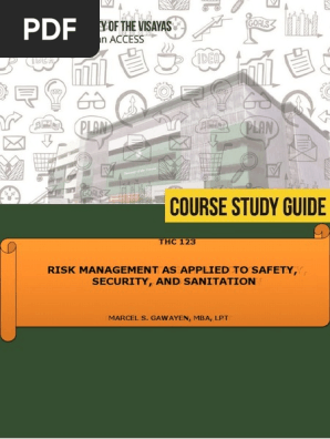 THC 123 - Risk Management as Applied to Safety, Security, and Sanitation-converted