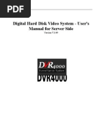 Download DVR4000 dvr cctv Server installation setup instructions by h0td0wg SN55988608 doc pdf
