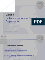 01 - L'Organisation de La Police Nationale Française