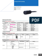 Photoelectric Sensor in Compact M18 Housing: Ordering Information