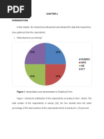 25% 25% Humss GAS HE ICT: in This Chapter, The Researchers Will Present and Interpret The Data That Researchers