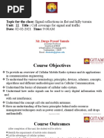 3.ECE-Cell Coverage For Signal and Traffic