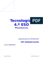 ProgramacionTecnologia4eso IES