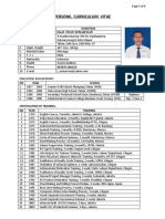 Personil Curriculum Vitae - Doc Bapak