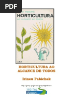 Horticultura Ao Alcance de Todos