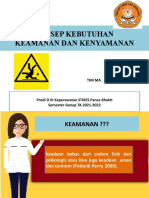 Kebutuhan Keamanan Dan Kenyamanan 21-22