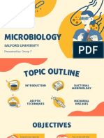 MICROBIOLOGY TOPICS AT SALFORD UNIVERSITY