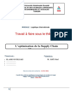 T.fl’Optimisation de La Supply Chain Management El Asri