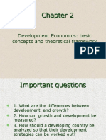 Development Economics: Basic Concepts and Theoretical Framework