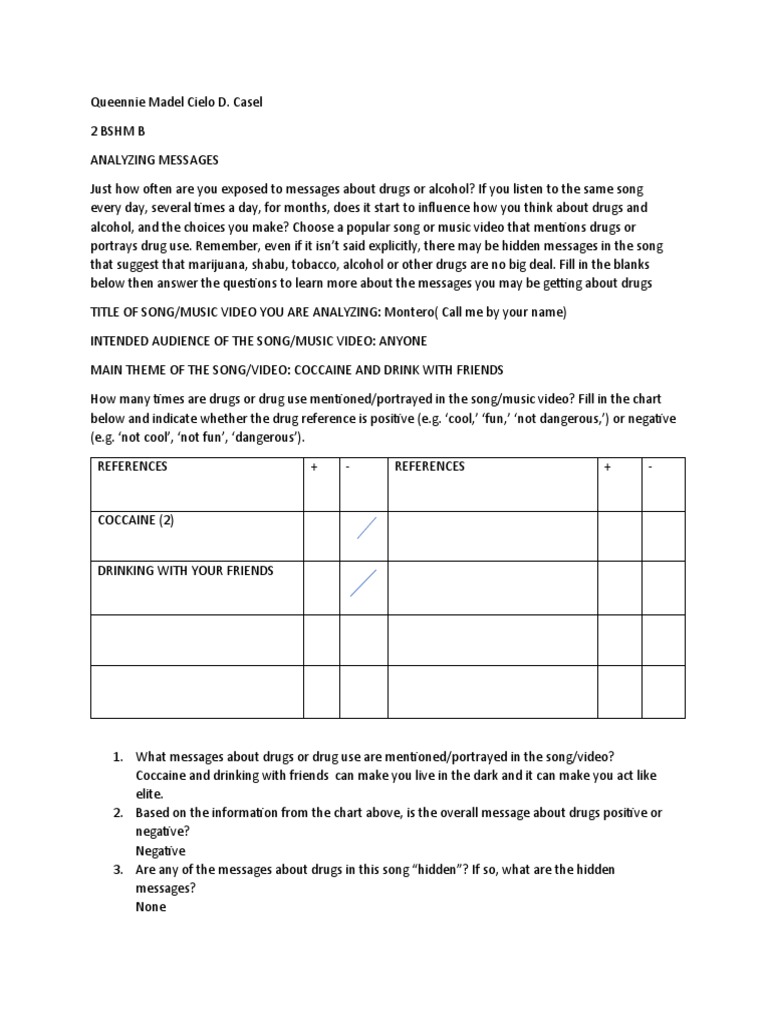 Analyzing Message | PDF