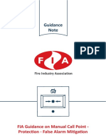Guidance Note: FIA Guidance On Manual Call Point - Protection - False Alarm Mitigation