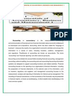 Chapter 1 Accounting and Its Environment