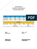 Jadwal Pelajaran