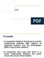 LINEAR REGRESSION