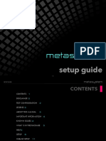 Metasystem Setup Guide