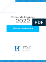 Módulo Matemática 2022