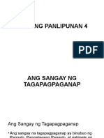 Ang Sangay NG Tagapagpaganap