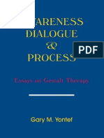 Gary Yontef - Awareness Dialogue & Process Essays On Gestalt Therapy