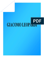 Giacomo Leopardi