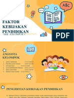 Kelompok 1 Kebijakan Pendidikan