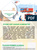 STASE KEP GADAR KOMUNITAS