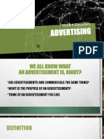 advertising presentation 9eng 2022