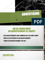 Advertising Presentation 9eng 2022