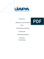 Actividad Sobre Transformaciones Geométricas