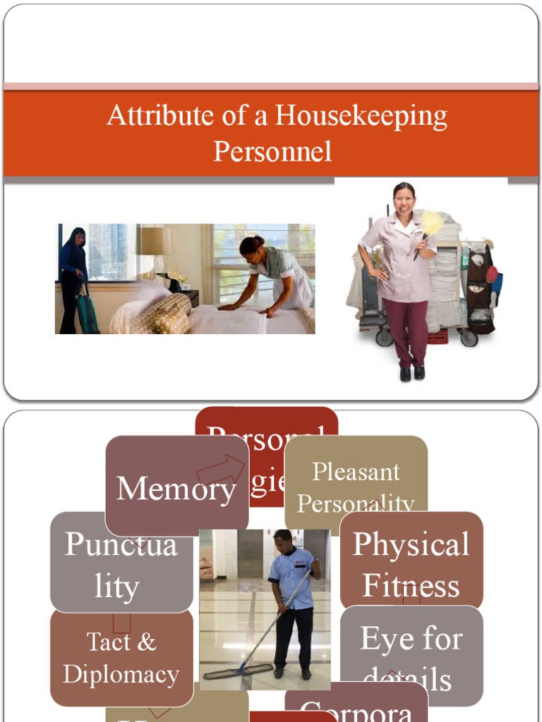 Attribute of A Housekeeping Personnel PDF