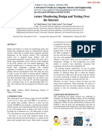 Heart and Temperature Monitoring Design and Testing Over The Internet