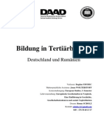 Hausarbeit. Bogdan Ududec - Bildung in Tertiärbereich