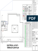 Electrical Layout - Terrace Floor Plan: Sheet No. Instructions