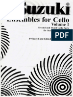 Suzuki Ensembles for Cello - Vol. 1