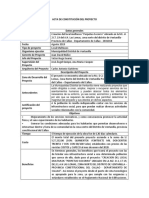 Modelo 1 Qacta de Constitución Del Proyecto