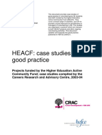 HEACF: Case Studies of Good Practice