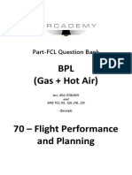 BPL (Gas + Hot Air) : Part-FCL Question Bank