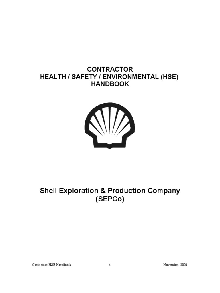 Contractor HSE Handbook | PDF | Business