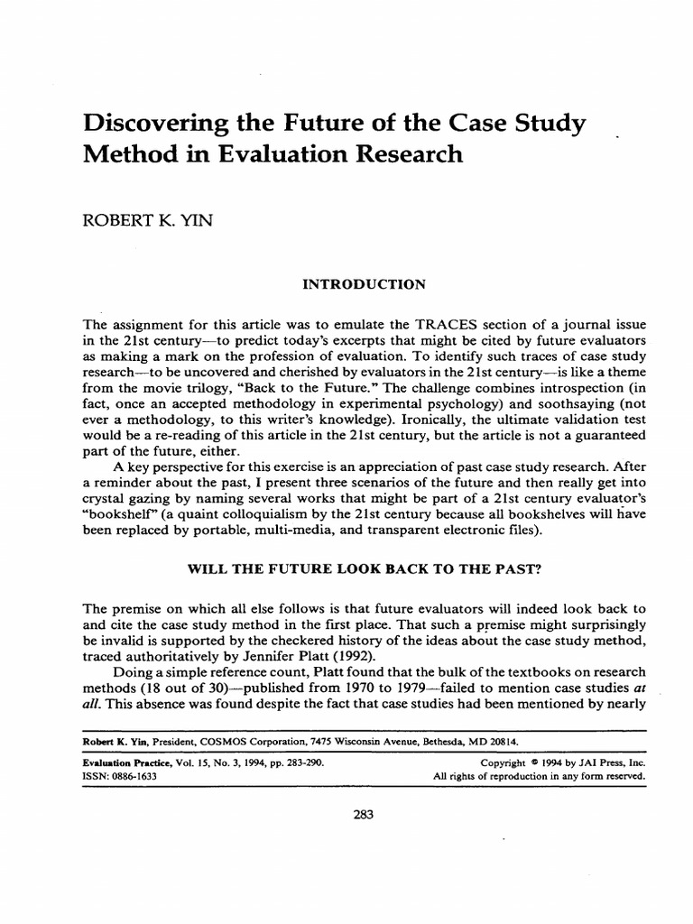 Discovering Study PDF Case Study Quantitative Research