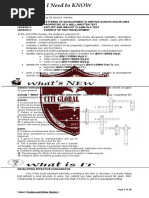 Reading and Writing Skills Module 1