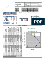 Rectangular Column Calculations Equally Spaced Reinf. On Perimeter