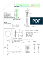 Concrete Pier Design Based On ACI 318-05: Input Data & Design Summary